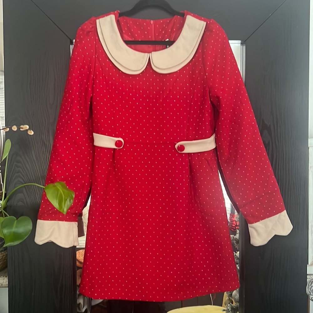 Perfect Christmas Baby Doll Dress